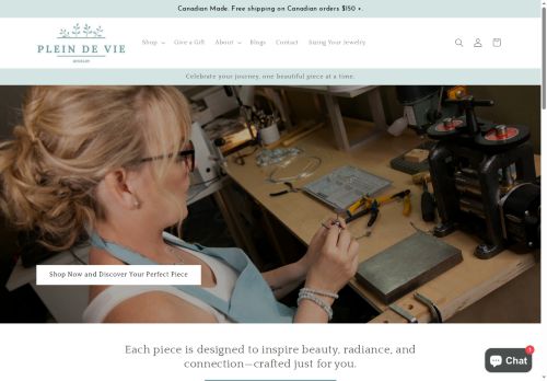 pleindeviejewelry.com capture - 2025-06-05 11:15:00