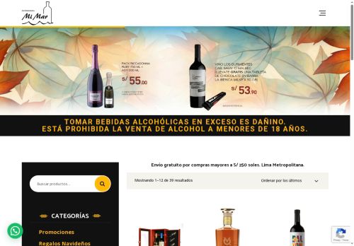 licoresmimar.net capture - 2025-06-05 11:33:41