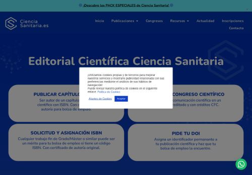 congresocienciasanitaria.com capture - 2025-06-05 12:48:11