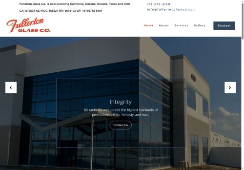 fullertonglasscompany.com capture - 2025-06-05 14:57:07