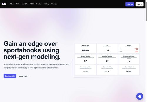 Nexa Odds capture - 2025-06-05 18:12:36