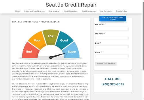 Seattle Credit Repair capture - 2025-06-05 18:14:37