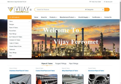 vijayferromet.com capture - 2025-06-05 23:29:21