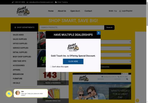 goldtouchdealersupply.com capture - 2025-06-06 00:28:28