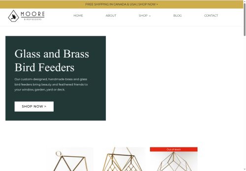 mooredesignbirdfeeders.com capture - 2025-06-06 01:08:04