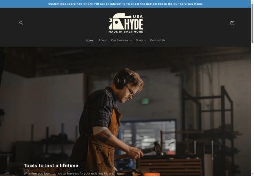 hydehandmadeknives.com capture - 2025-06-06 04:29:55