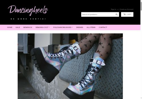 dancingheels.com capture - 2025-06-06 05:38:13