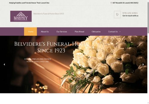mahoneyfuneralhome.com capture - 2025-06-06 06:08:46