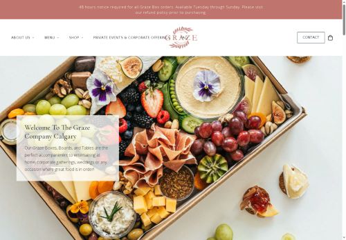 thegrazecompanycalgary.com capture - 2025-06-06 06:51:16