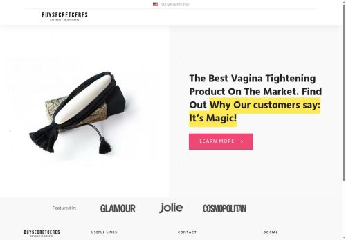 buysecretceres.com capture - 2025-06-06 07:03:15