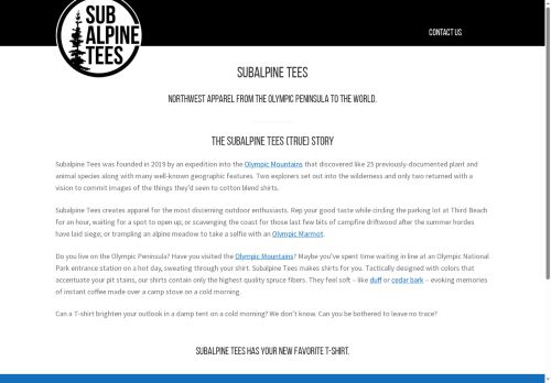 subalpinetees.com capture - 2025-06-06 07:51:18