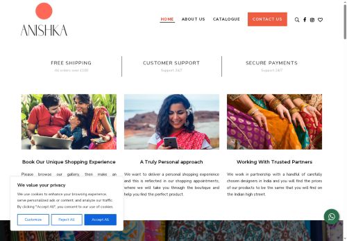 anishkacollections.com capture - 2025-06-06 07:58:37