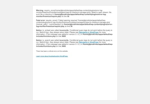 gfprodrinks.com capture - 2025-06-06 08:01:47