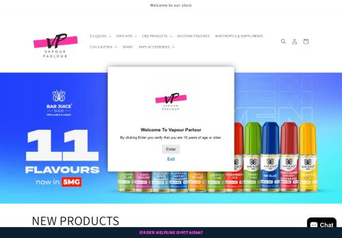 vapourparlour.co.uk capture - 2025-06-06 09:00:43