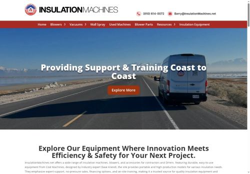 insulationmachines.net capture - 2025-06-06 09:01:33