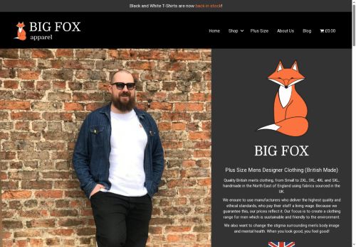 bigfoxapparel.co.uk capture - 2025-06-06 09:09:26