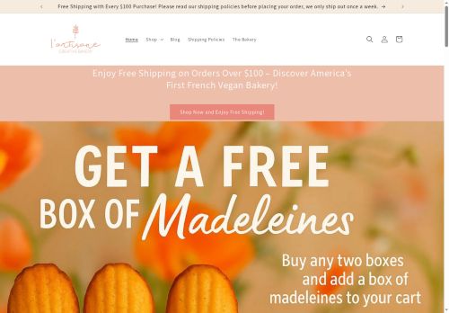 lartisanebakeryshop.com capture - 2025-06-06 11:02:26