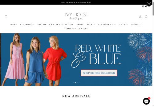 ivyhouseboutique.com capture - 2025-06-06 12:24:52