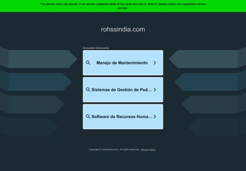 rohssindia.com capture - 2025-06-06 15:39:47