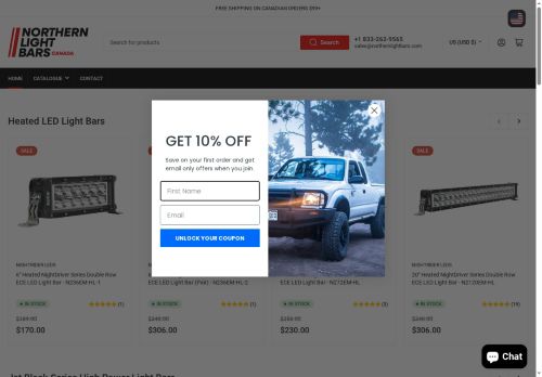 northernlightbars.com capture - 2025-06-06 16:20:06