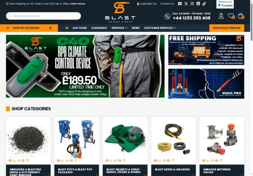 blastsparesdirect.com capture - 2025-06-06 16:34:02