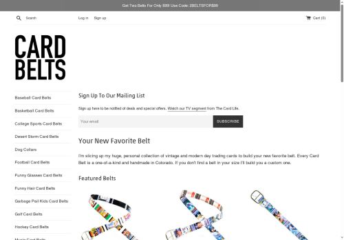 cardbelts.com capture - 2025-06-06 18:13:51
