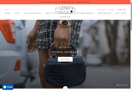 lenasboutiq.com capture - 2025-06-06 18:58:20