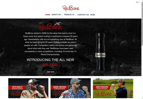 redbonecalls.com capture - 2025-06-06 19:15:06