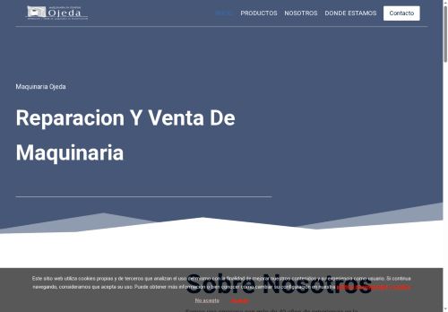 maquinariaojeda.com capture - 2025-06-06 20:28:19