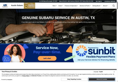 austinsubaruservice.com capture - 2025-06-06 21:23:07