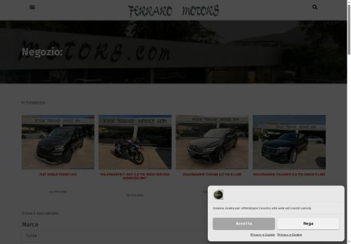 ferraromotors.info capture - 2025-06-06 21:42:51