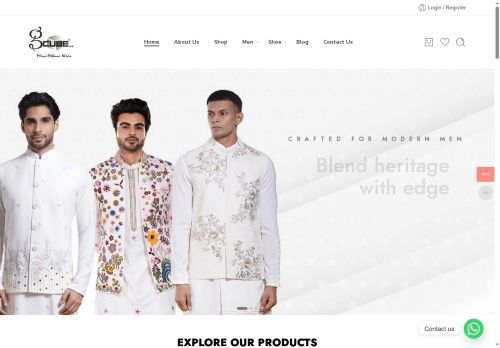 gcubeethnic.com capture - 2025-06-06 22:14:19