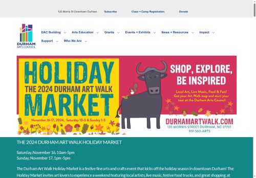 durhamartwalk.com capture - 2025-06-07 00:05:38