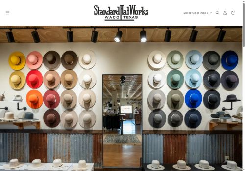 standardhatworks.com capture - 2025-06-07 00:50:23
