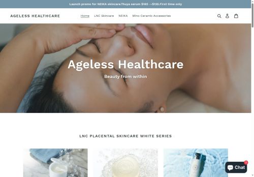 ageless-healthcare.com capture - 2025-06-07 02:45:14