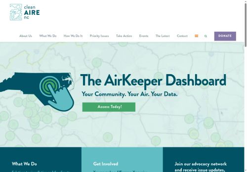 cleanairenc.org capture - 2025-06-07 03:13:59