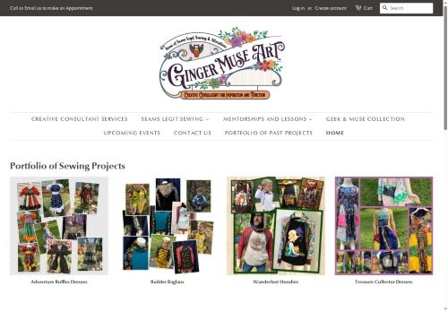 gingermuseart.com capture - 2025-06-07 06:51:48