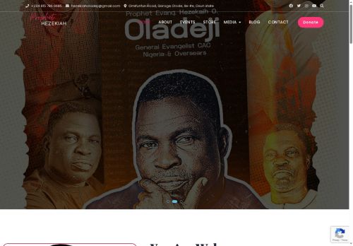 prophethezekiah.com capture - 2025-06-07 09:17:20