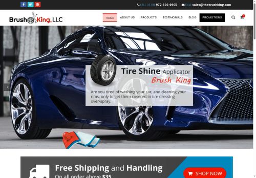 thebrushking.com capture - 2025-06-07 09:18:21