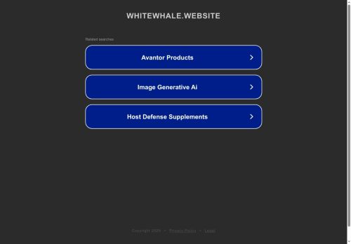 whitewhale.website capture - 2025-06-07 11:46:20