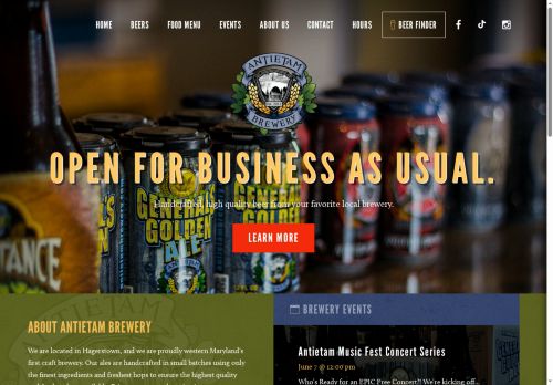 antietambrewery.com capture - 2025-06-07 12:13:00