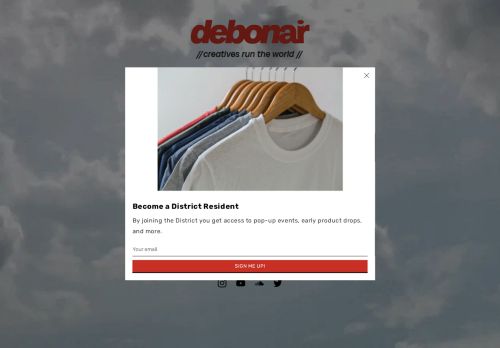 debonairdistrict.com capture - 2025-06-07 13:15:00