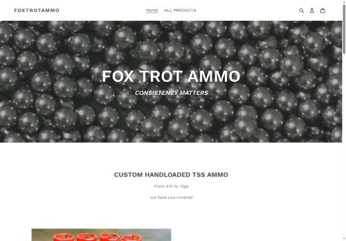 foxtrotammo.com capture - 2025-06-07 13:22:57