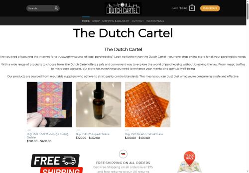 thedutchcartel.com capture - 2025-06-07 16:10:46