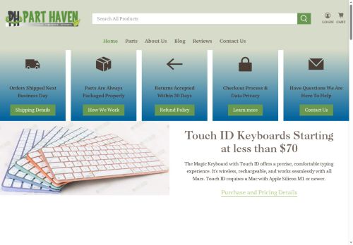 parthaven.com capture - 2025-06-07 17:33:59