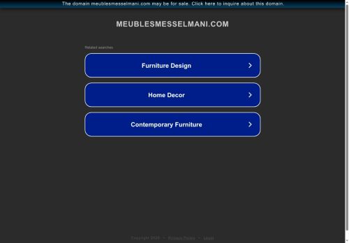 meublesmesselmani.com capture - 2025-06-07 18:29:54