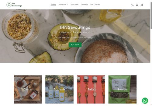 irasavourings.com capture - 2025-06-07 19:41:04