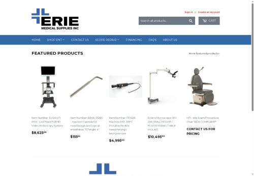 eriemedsupplies.com capture - 2025-06-07 20:00:12