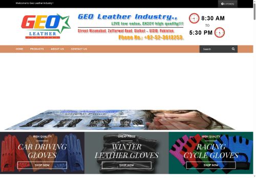 geoleatherindustry.com capture - 2025-06-07 20:00:12