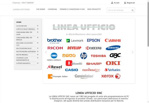 lineaufficioderosa.com capture - 2025-06-07 20:09:09